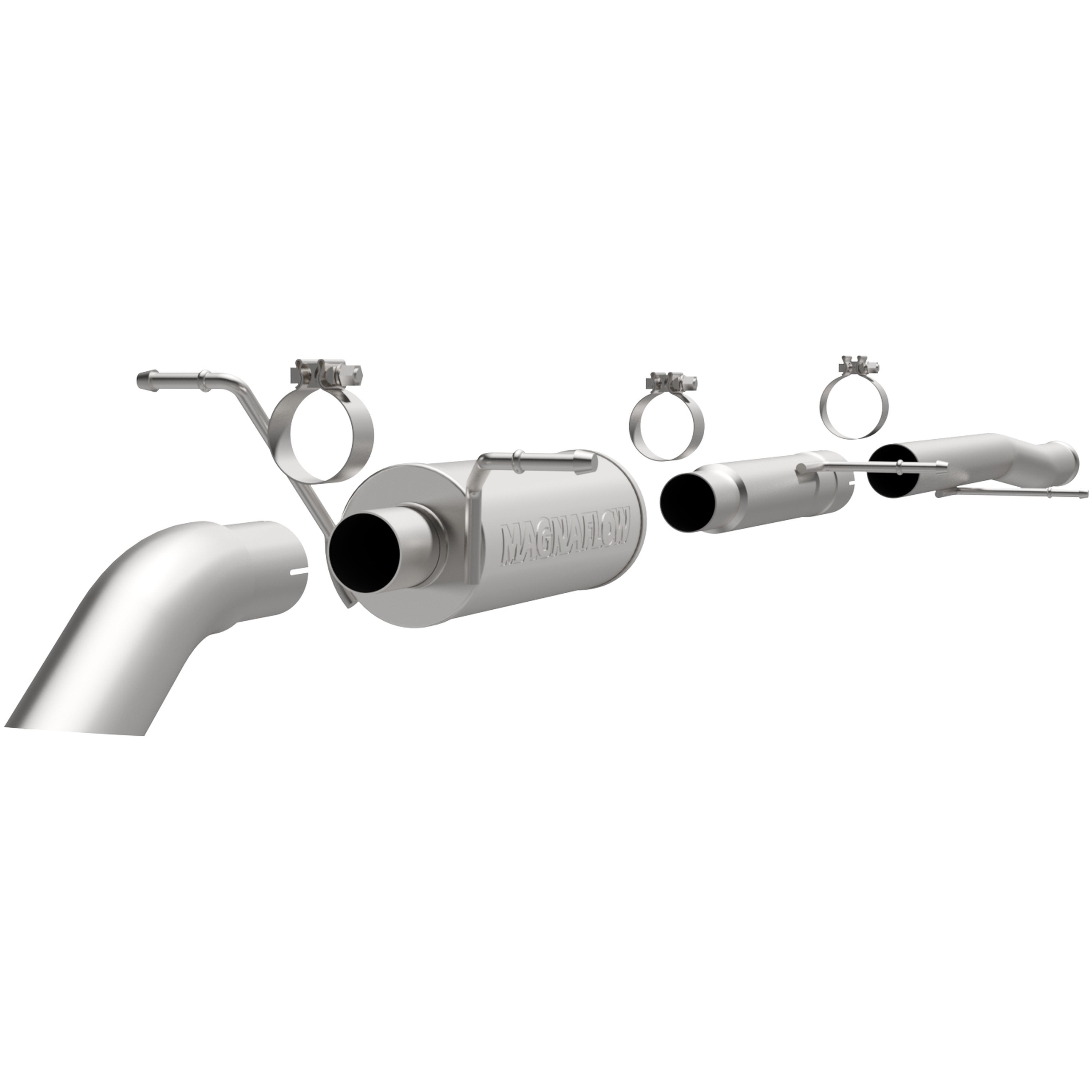 MagnaFlow Exhaust Products 17102 Off Road Pro Series Gas Stainless Cat-Back